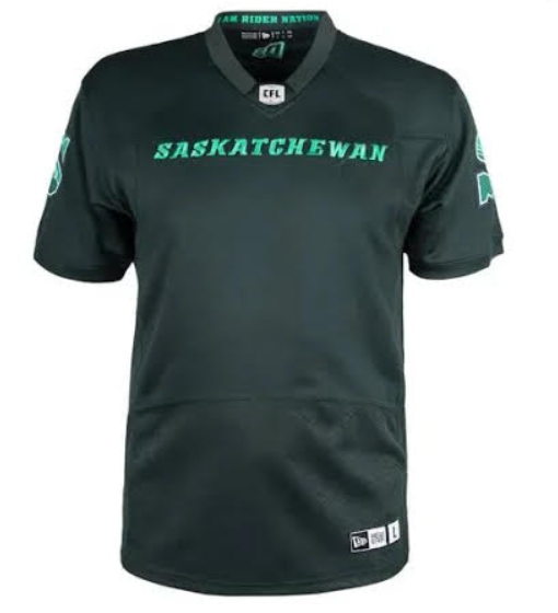 Men CFL Saskatchewan roughrider blank green jerseys 02